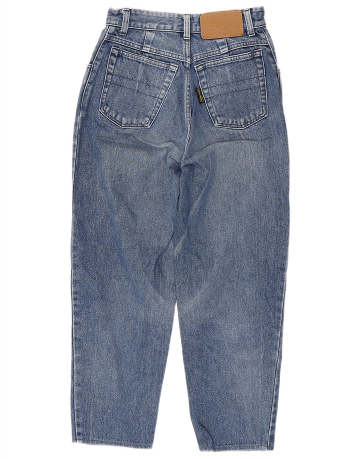 Damskie krótkie jeansy Trussardi W28 L24 Niebieskie bawełniane