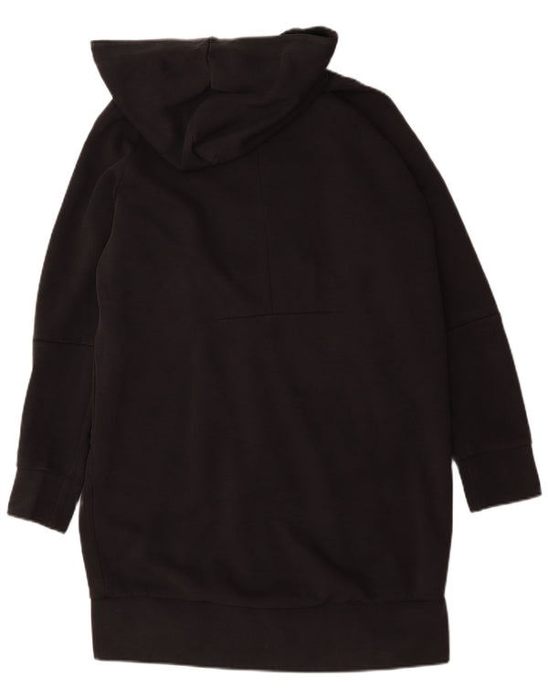 Damski sweter Adidas z długim rękawem i zamkiem błyskawicznym UK 12/14 Średni czarny bawełniany