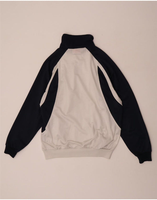 Męska kurtka dresowa Kappa, poliester w kolorze średniej bieli