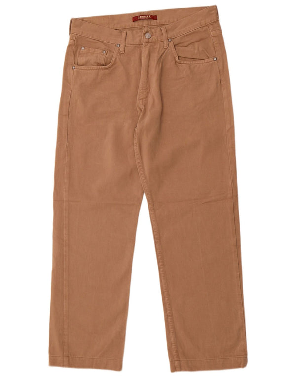 Męskie jeansy Carrera 700 Straight W33 L28 Brązowa bawełna