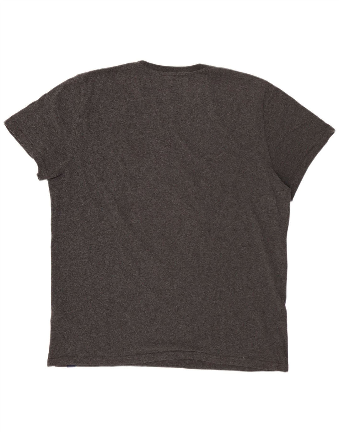 Męska koszulka z grafiką SUPERDRY Top 3XL, szara bawełna