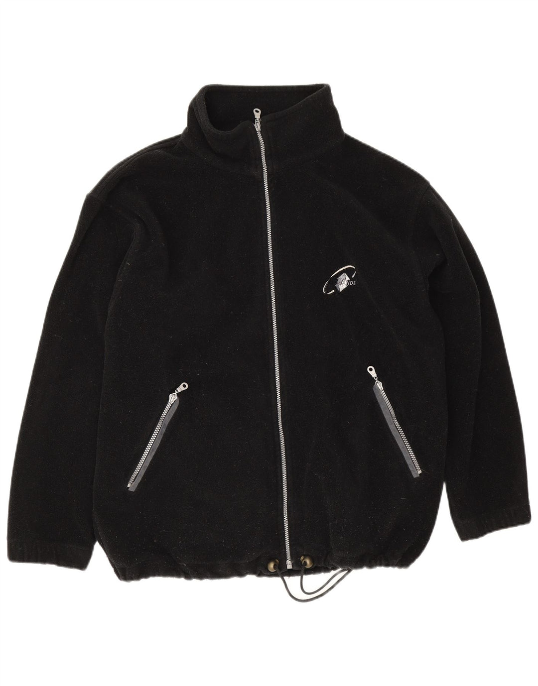 Męska kurtka polarowa Vintage UK 42 XL czarna