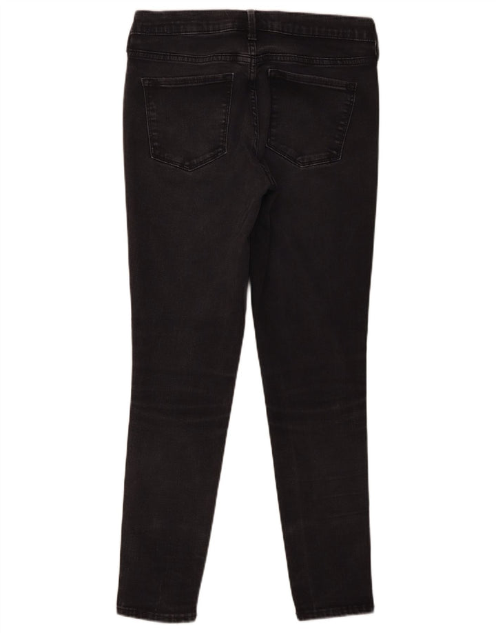 Damskie jeansy skinny Gap W28 L26 Czarne bawełniane