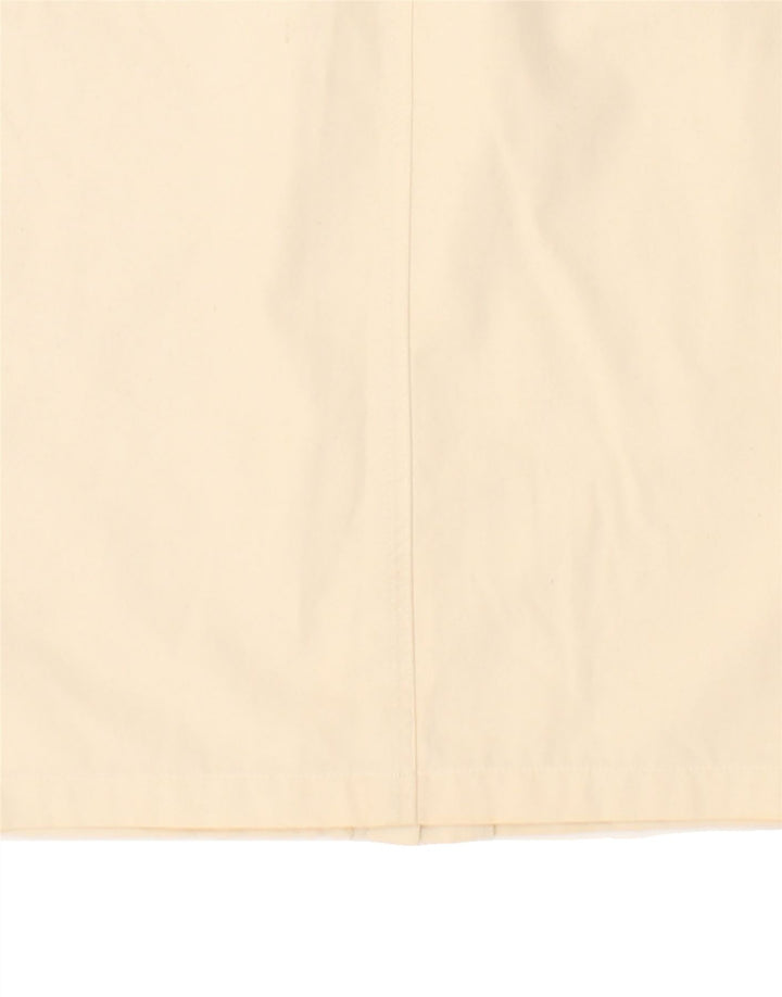 VINTAGE Womens Straight Skirt IT 40 Small W25 Beige Vintage Vintage and Second-Hand Vintage from Messina Hembry 