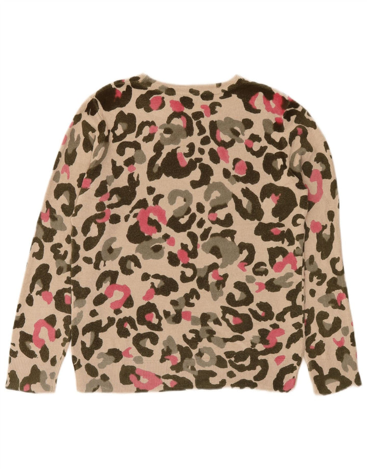 Marks & Spencer Damski sweter z dekoltem w łódkę, UK 10, mały, beżowy