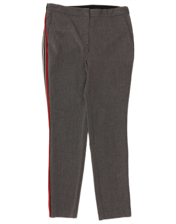 Spodnie damskie Zara Slim Chino, średnie W28 L28, szare