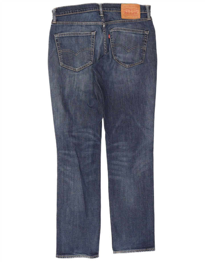 Męskie jeansy Levi's 511 Slim W32 L32 Niebieska bawełna