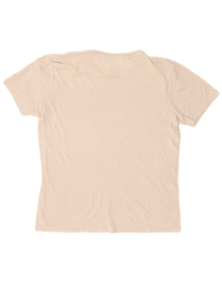 Męski T-shirt Nike o sportowym kroju z grafiką, średnioszary, bawełniany
