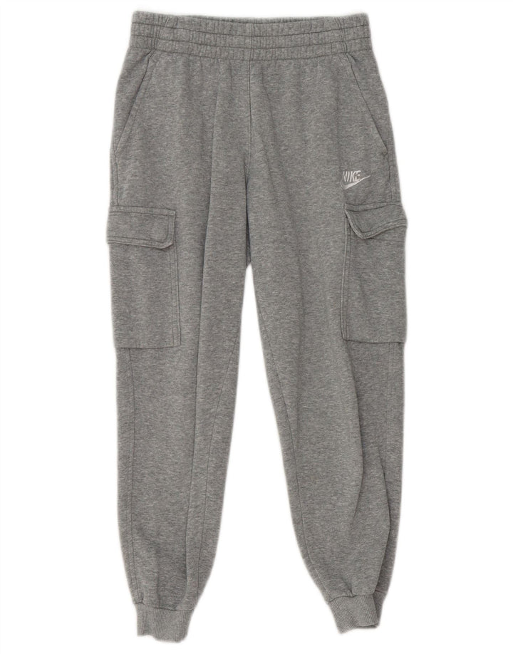 Chłopięce spodnie dresowe Nike Cargo Joggers 10-11 lat, średnioszare, nakrapiane