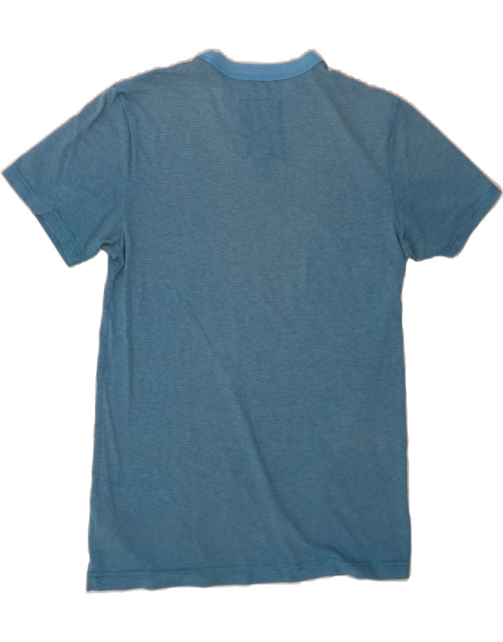 G-STAR Mens T-Shirt Top Small Blue Striped Cotton Classic Vintage G-Star and Second-Hand G-Star from Messina Hembry 