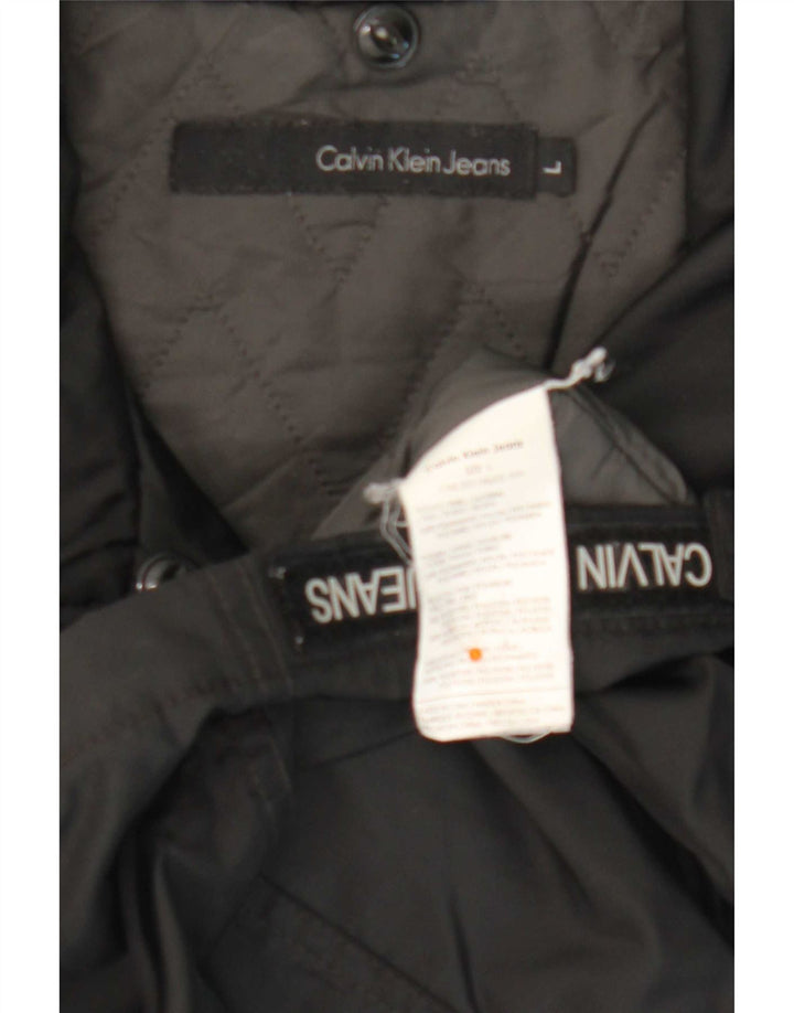 Męska kurtka użytkowa Calvin Klein Jeans UK 40, duża, czarna, poliamidowa