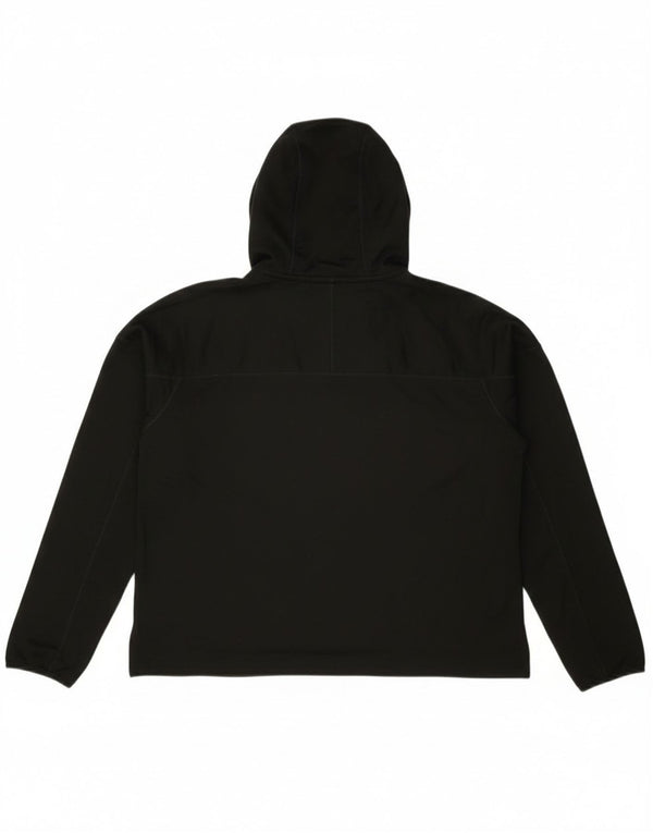 Damska bluza z kapturem Nike Running Crop Graphic UK 14, średni czarny poliester