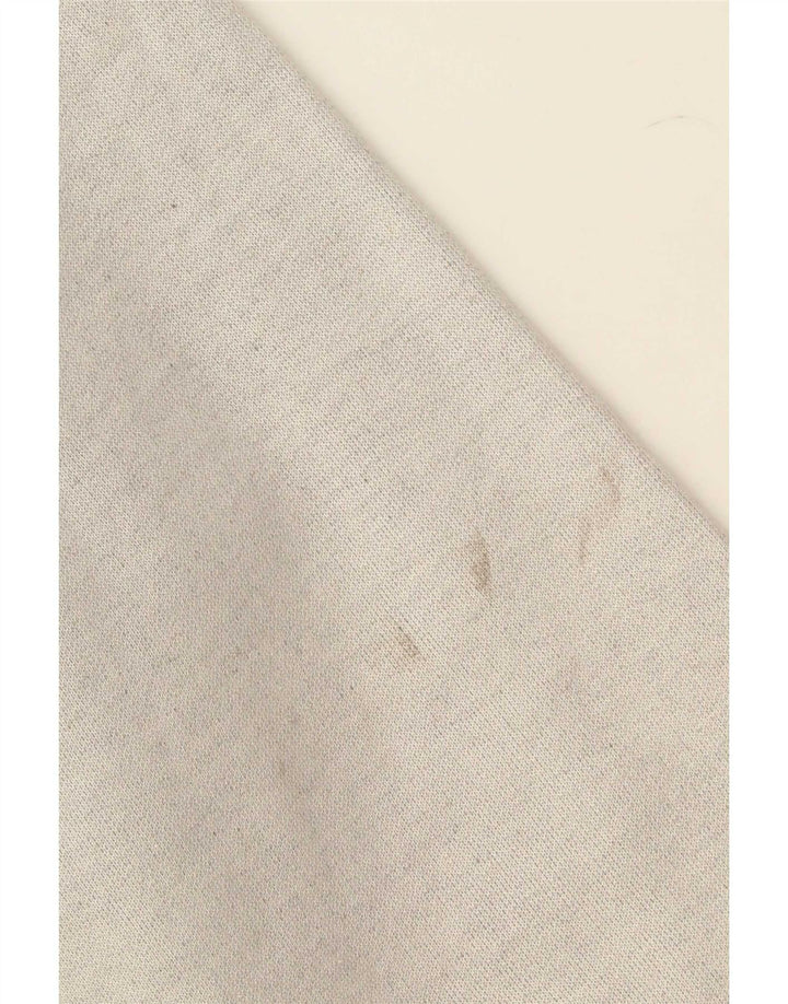 Męska bluza dresowa z kapturem w stylu vintage, średnia granatowa, blok kolorów