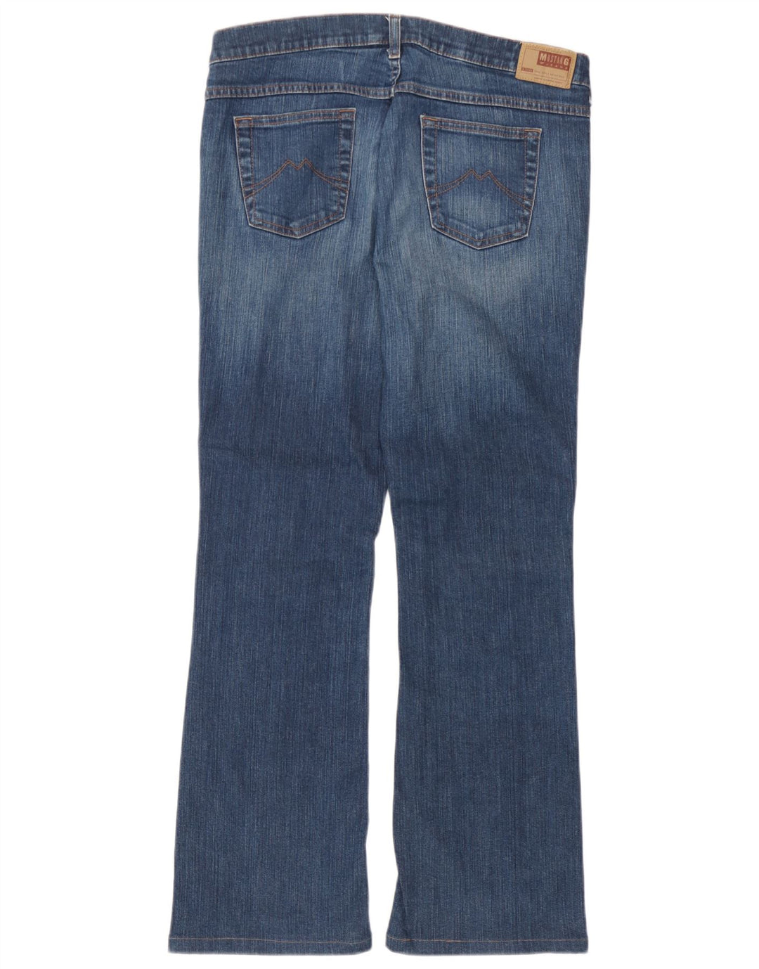 Damskie jeansy Bootcut Mustang W30 L29 Niebieskie bawełniane