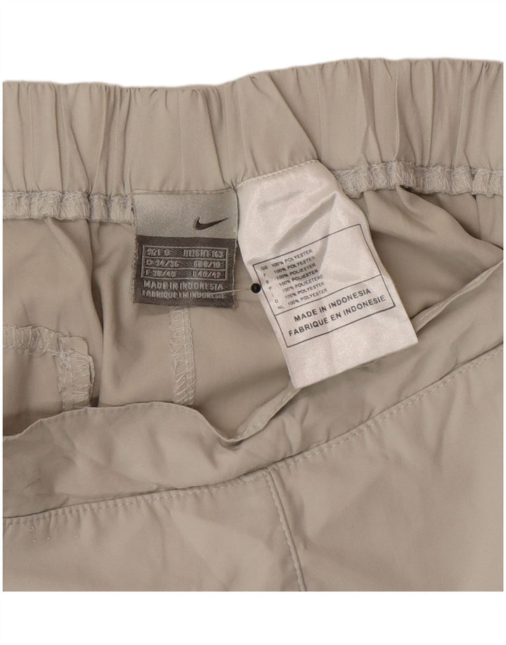 Damskie spodenki sportowe Nike UK 8/10, małe, szare, poliestrowe