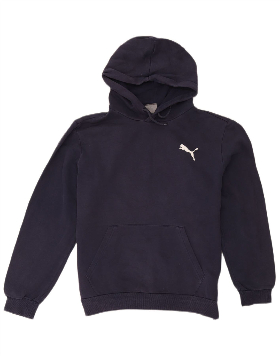 Męski sweter z kapturem Puma, średni granatowy, bawełniany