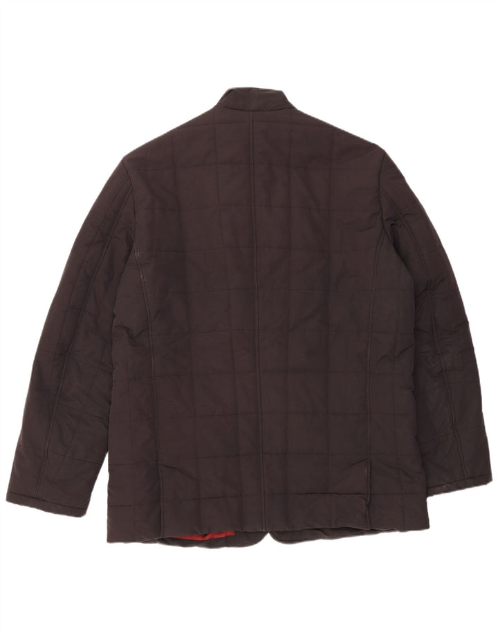 DOUGLAS Mens Padded Jacket UK 42 XL Black Polyester