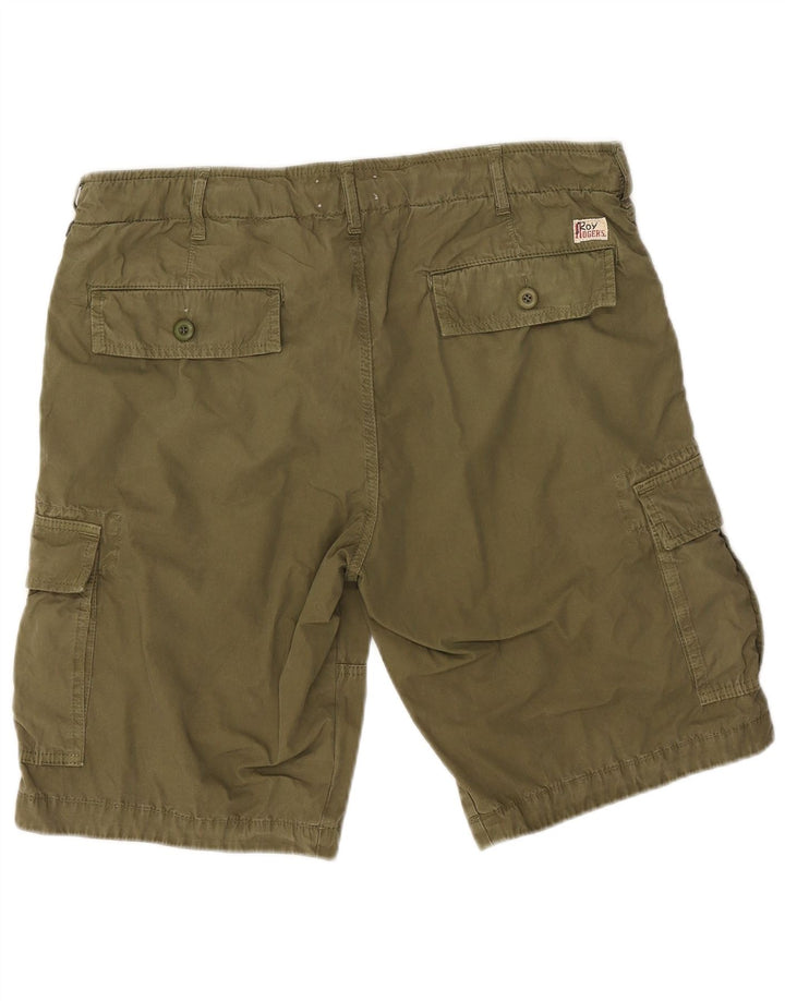 Męskie spodenki cargo Roy Rogers W35, duże khaki