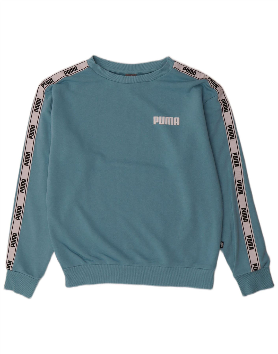 Damski sweter oversize z grafiką PUMA UK 6 XS w kolorze niebieskim