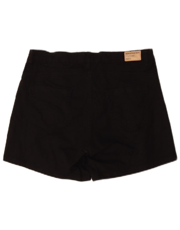 Damskie spodenki codzienne z wysokim stanem Dack IT 44 Medium W32, czarna bawełna