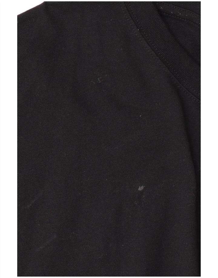 DICKIES Mens T-Shirt Top 4XL Black Cotton