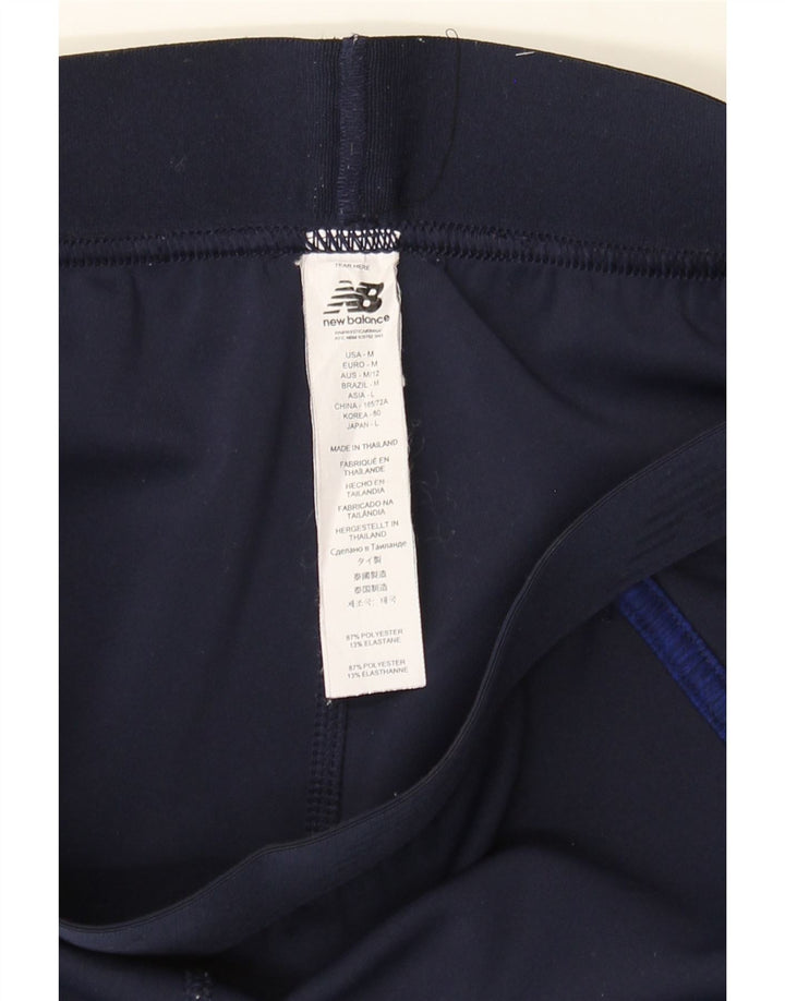 NEW BALANCE Womens Tracksuit Trousers UK 12 Medium  Navy Blue Polyester Vintage New Balance and Second-Hand New Balance from Messina Hembry 