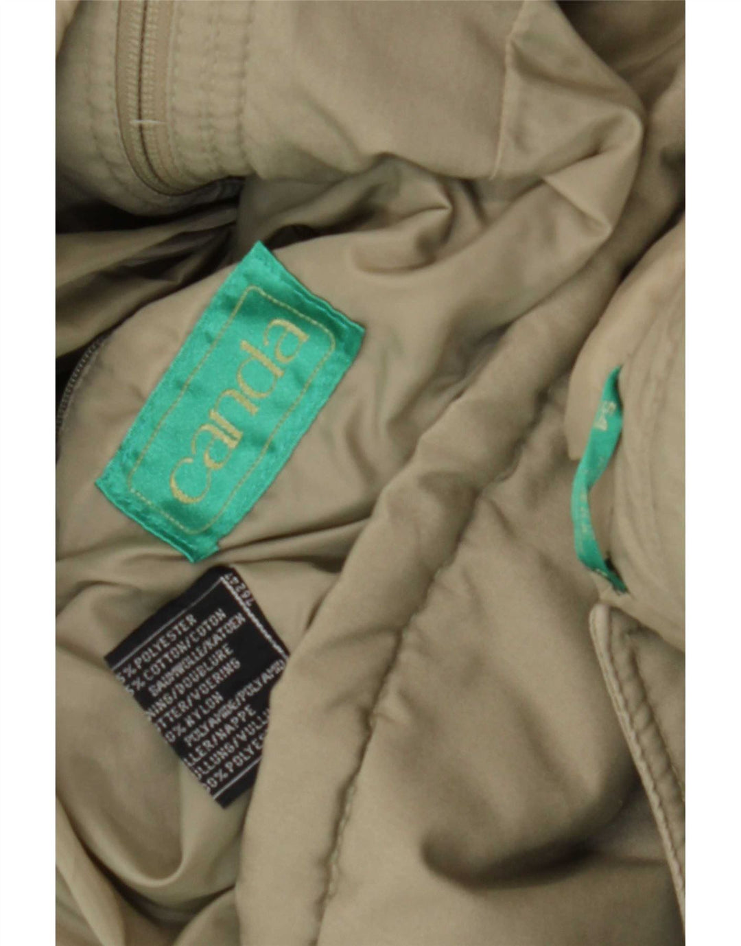 Męska ocieplana kurtka Canda IT 54 2XL Khaki Poliester