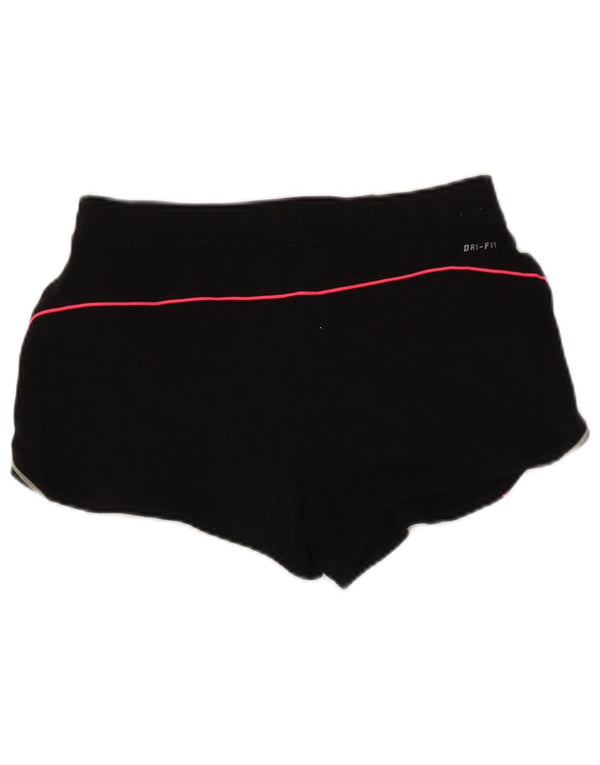 Damskie spodenki sportowe Nike Dri Fit Graphic UK 14, średnia czarna bawełna