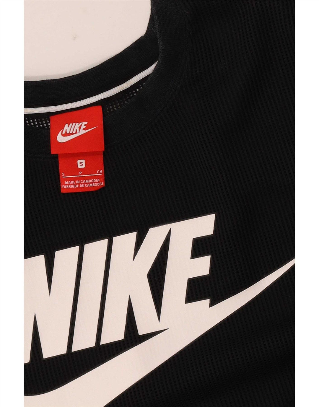 Męska kamizelka z grafiką Nike w małe czarne prążki