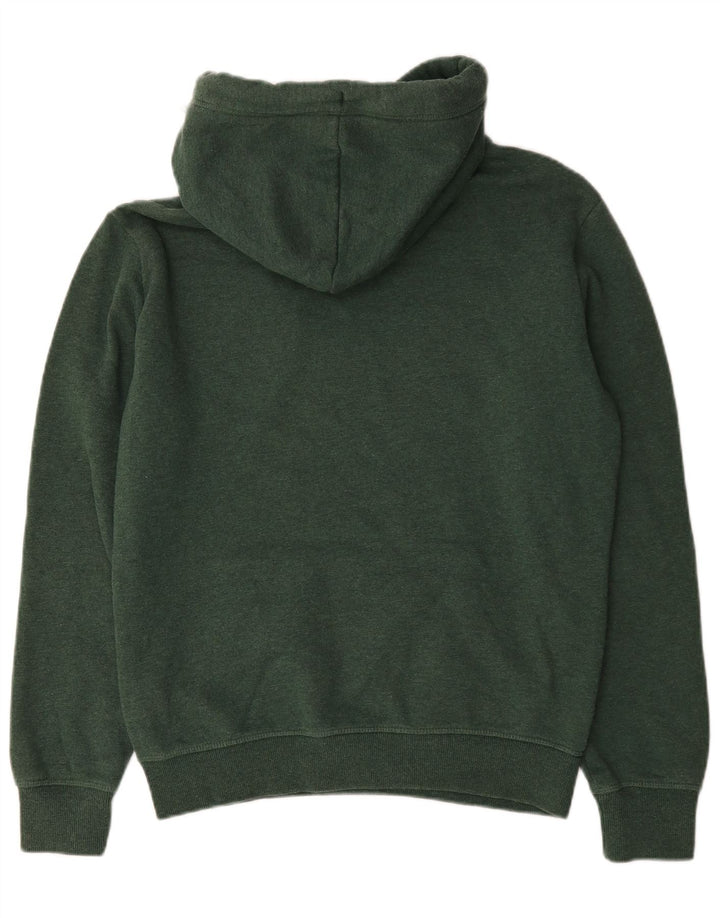 Męski sweter z kapturem Superdry, mały, zielony, bawełniany