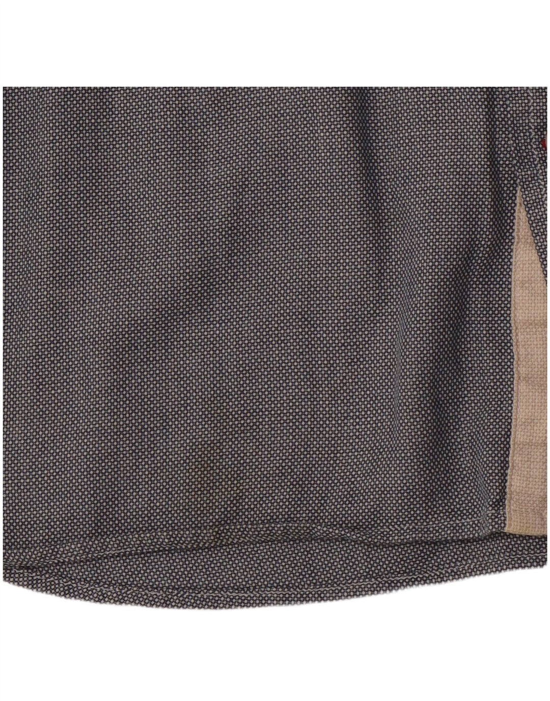 Męska koszula o regularnym kroju TOMMY HILFIGER XL, szara, bawełniana w cętki