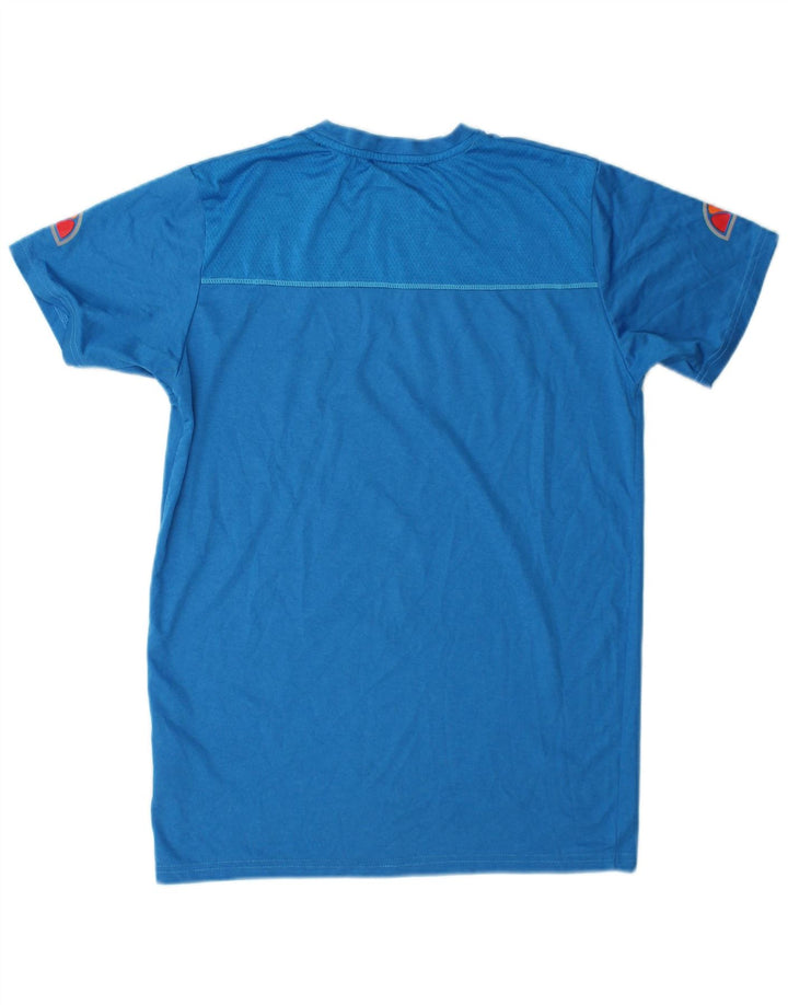 Męski T-shirt z grafiką Ellesse Top XS Niebieski poliester
