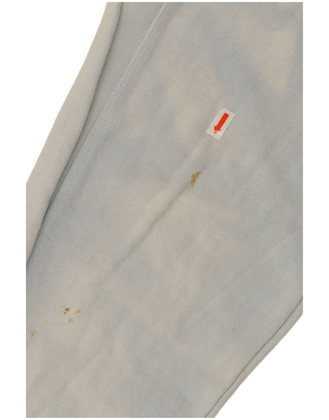 Cos Męska bluza o swobodnym kroju, sweter XL, niebieska, bawełniana typu Tie Dye