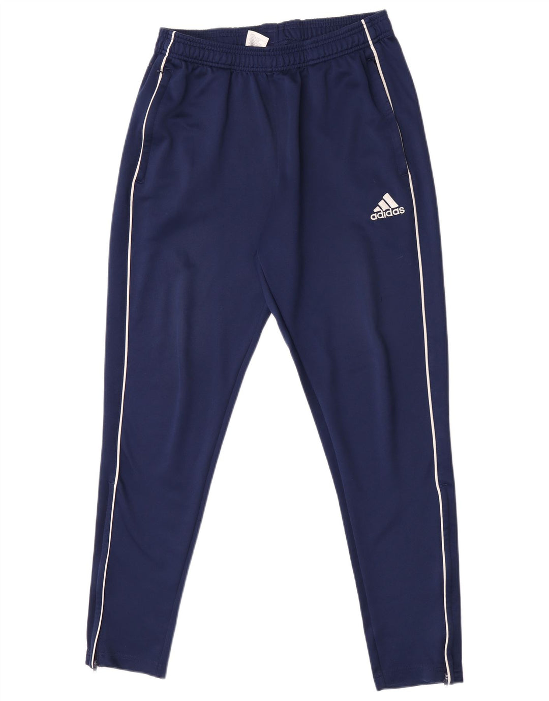 Męskie spodnie dresowe Adidas, duże, niebieskie, z poliestru