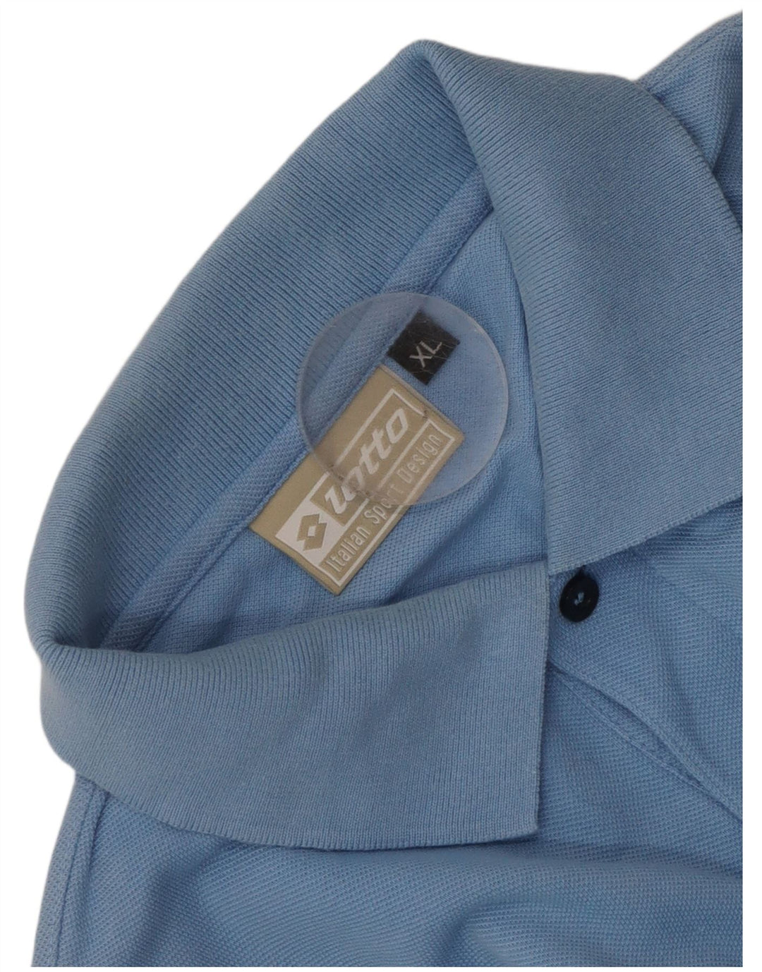 Męska koszulka polo Lotto XL niebieska