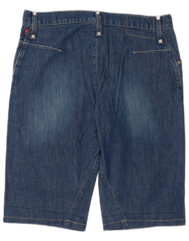 Damskie spodenki jeansowe LEVI'S Medium W30, niebieska bawełna