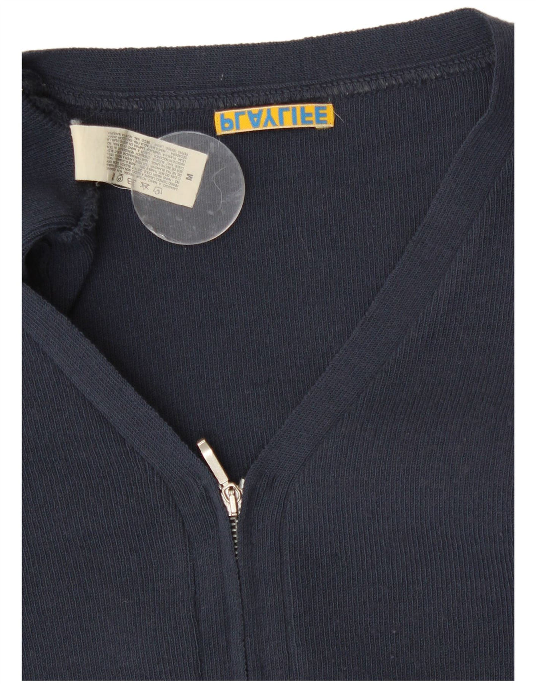 Sweter damski Playlife Crop Cardigan UK 12 Średni granatowy poliamid