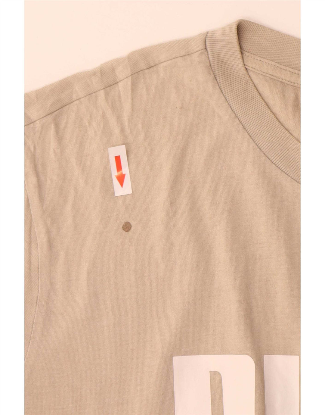Męski T-shirt z grafiką Puma XL, beżowy