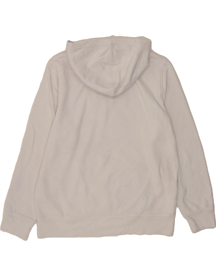 LEVI'S Mens Graphic Hoodie Jumper XL White Cotton Vintage Levi's and Second-Hand Levi's from Messina Hembry 
