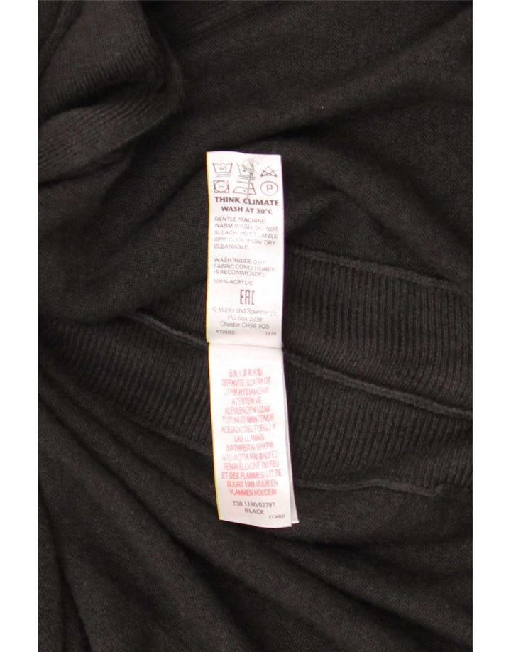 Sweter damski Marks & Spencer Longline Cardigan UK 14, średni czarny
