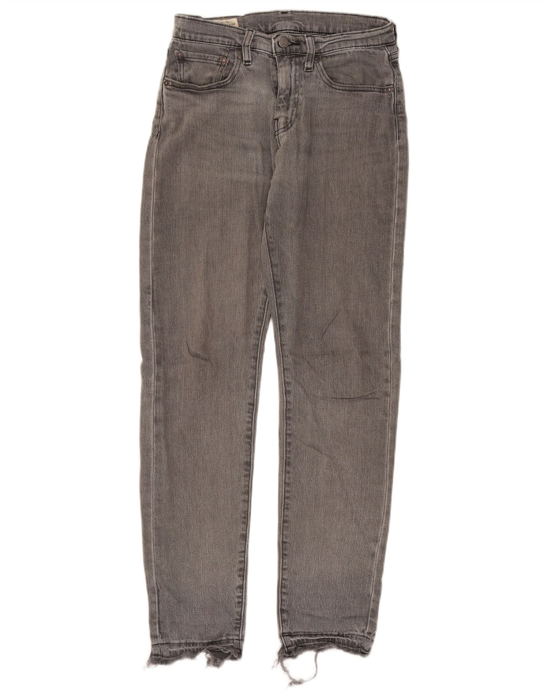 Męskie jeansy Levi's Slim W28 L32 Szara bawełna
