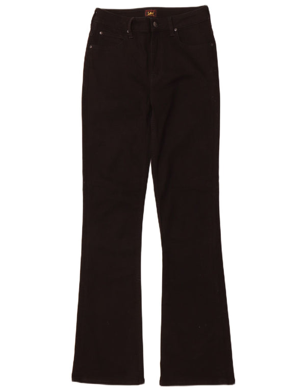 Damskie jeansy Lee Breese Bootcut W28 L33, czarne, bawełniane