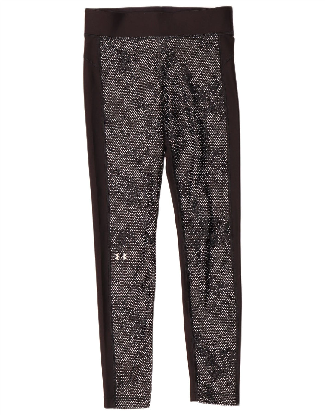 Damskie legginsy Under Armour Heat Gear UK 14, średni czarny poliester
