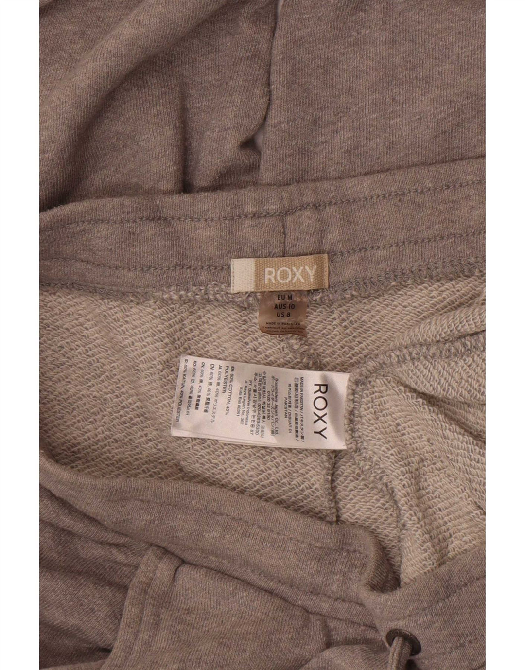Damskie spodnie dresowe Roxy Joggers UK 12 Medium Grey Cotton