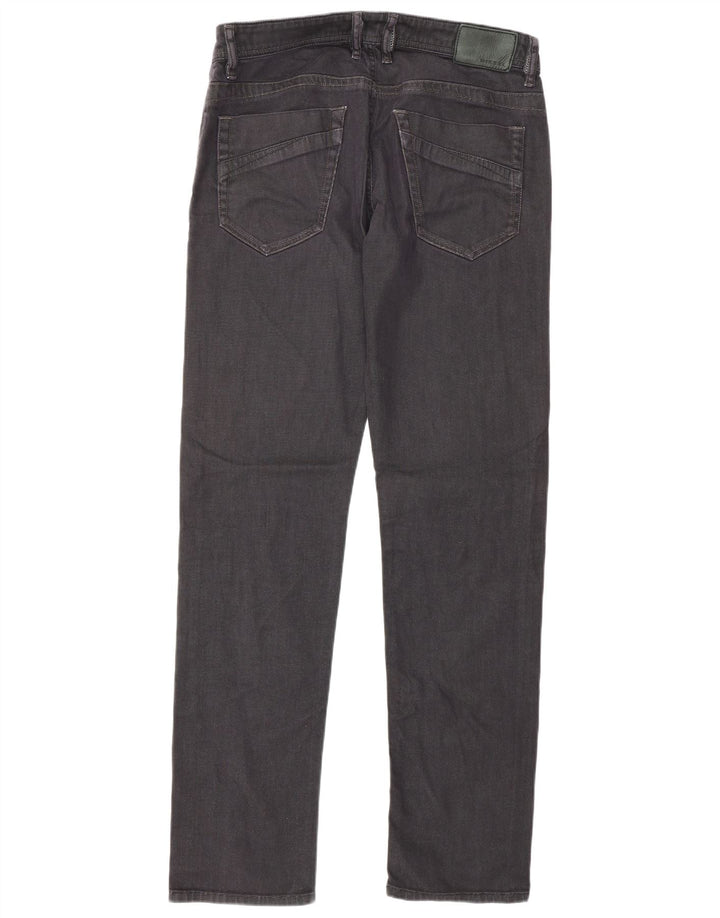 Diesel Męskie Bhetto Stretch Straight Jeans W33 L34 Czarna bawełna