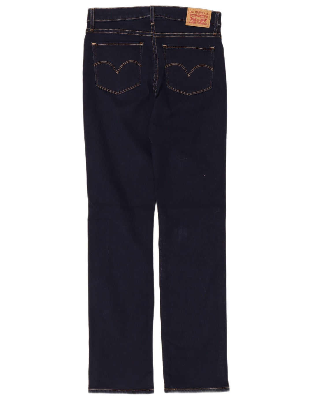 Damskie dżinsy Levi's 314 Shaping Straight W27 L29 Granatowa bawełna