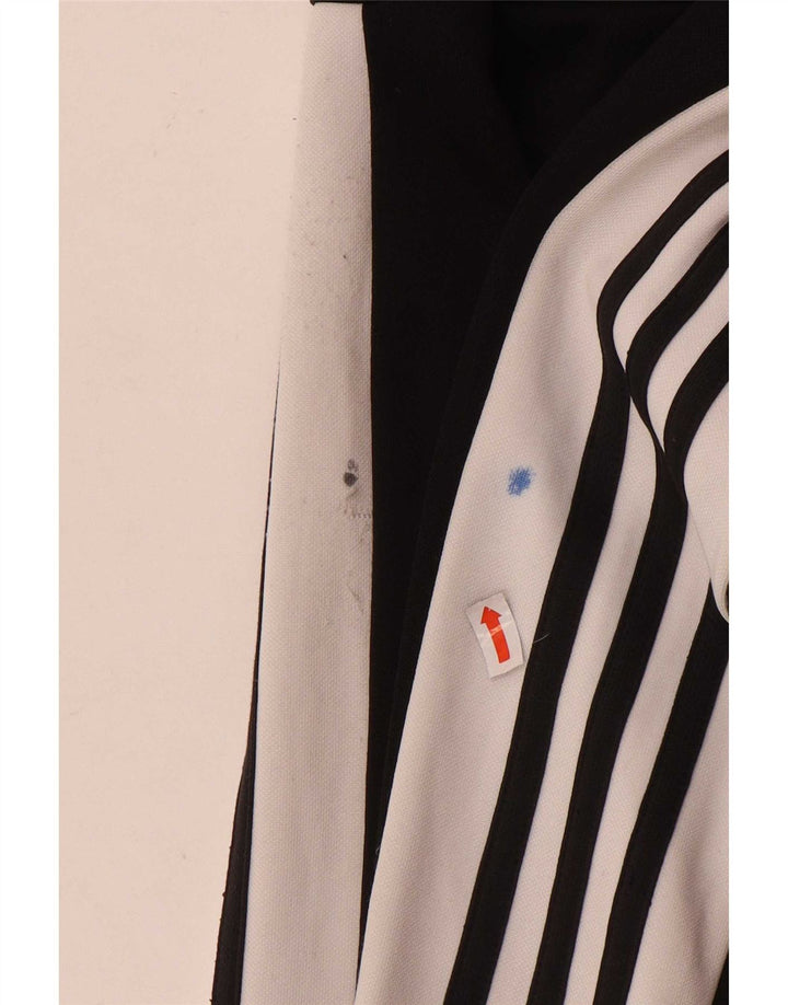 Legginsy damskie Adidas UK 16/18, duży czarny poliester z blokami kolorów