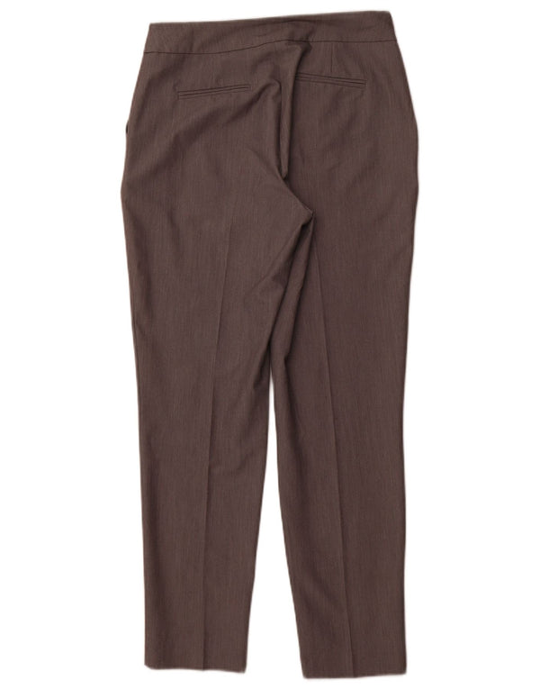 WAREHOUSE Damskie spodnie garniturowe z wysokim stanem UK 10 Small W30 Szare