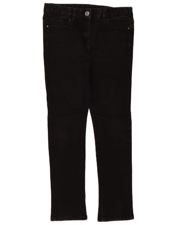 Damskie jeansy slim fit M&Co UK 8 Small W28 L26 Czarna bawełna