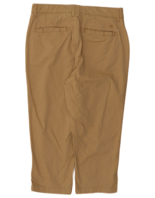 Spodnie damskie Capri Fat Face UK 10 Small W30 L20 Beżowa bawełna